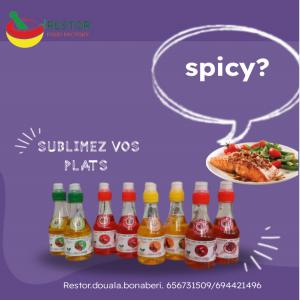  Recherche De Distributeur - autres je recherche des distributeurs pour mon produit.  huile pimentée verte,  rouge,  jaune et fumé. made in cameroon. 