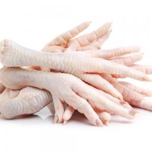  Halal Frozen Chicken Feet 35gr Up Grade - meat and eggs weight- 35gr up per piece length- 10 to 15 cm per piece blast frozen at- - 40 degrees stocked at- - 18 degrees no blood clots no feather no ammonia burn no black flaw no bruises broken bones- 3 % max water retention- 3% max shelf life- 24 months no bad smell - have to be washed and cleaned shelf lif