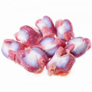  Halal Chicken Gizzard-grade - meat and eggs chicken gizzard- 20-40gs,  avr 30gs feather off / washed and cleaned- white skin only (outer yellow skin off) / moisture content less than 3% no bad smell- black spot less than 1%/no bruising/no excessive blood or blood stains / broken bones less than 2% no burns/no hair / no chemical burns/ drainage