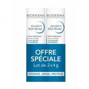  Atoderm Stick Lèvre - hygiene entretien atoderm stick l&egrave;vre - lot de 2 2x4 g disponible en gros.  --
