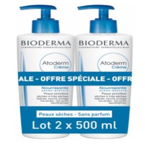  Atoderm Crème Ultra Lot De 2x500ml - hygiene entretien atoderm cr&egrave;me ultra lot de 2x500ml disponible en gros &agrave; prix bas. contactez-moi par whatsapp--code ean -  3701129805824
