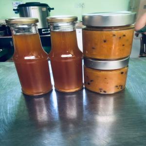  Confiture Bio 100%fruits De La Passion - produits sucrés confiture (marmelade) et sirop de fruit de la passion à 100%.certificat bio maroc et ab. conditionnement selon besoin. possibilité de mettre votre propre marque.  récolte 4e trimestre 2024.
