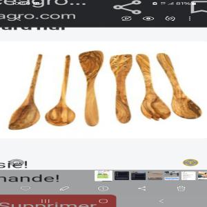  Artisanal Olive Wood Ustensil - wood charcoal fiber hello--we sell artisanal olive wood ustensil from tunisia.--spoons, bowls, dishes, board, honey ustensils, ...--area of production -sfax--waiting for your command.--