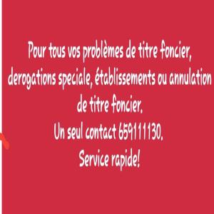  Service Foncier Cameroun - autres nous vous offrons un service foncier allant de la v&eacute;rification des titres fonciers des d&eacute;rogations sp&eacute;ciales annulation de titres foncier &eacute;tablissement de titres foncier et en fin la mise en vente de grand espaces foncier titr&eacute;s pour l'implantation de vos entre