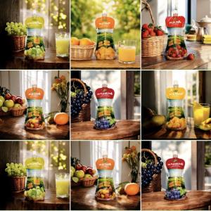  Jus De Fruits 100% Naturels - boissons non alcolisée nos jus 100% naturels (sans sucre ajoute sans colorants et sans additifs) dans un emballage moderne et s&eacute;curitaire.