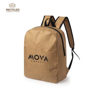  Destockage Sac Dos - autres sac &agrave; dos innovant en papier lamin&eacute; ultra r&eacute;sistant de 130 g/m2 sac &agrave; dos innovant en papier lamin&eacute; ultra r&eacute;sistant de 130 g/m2 r&eacute;sistant aux &eacute;claboussures. avec fermeture &agrave; glissi&egrave;re poche avant et poche lat&eacute;rale de