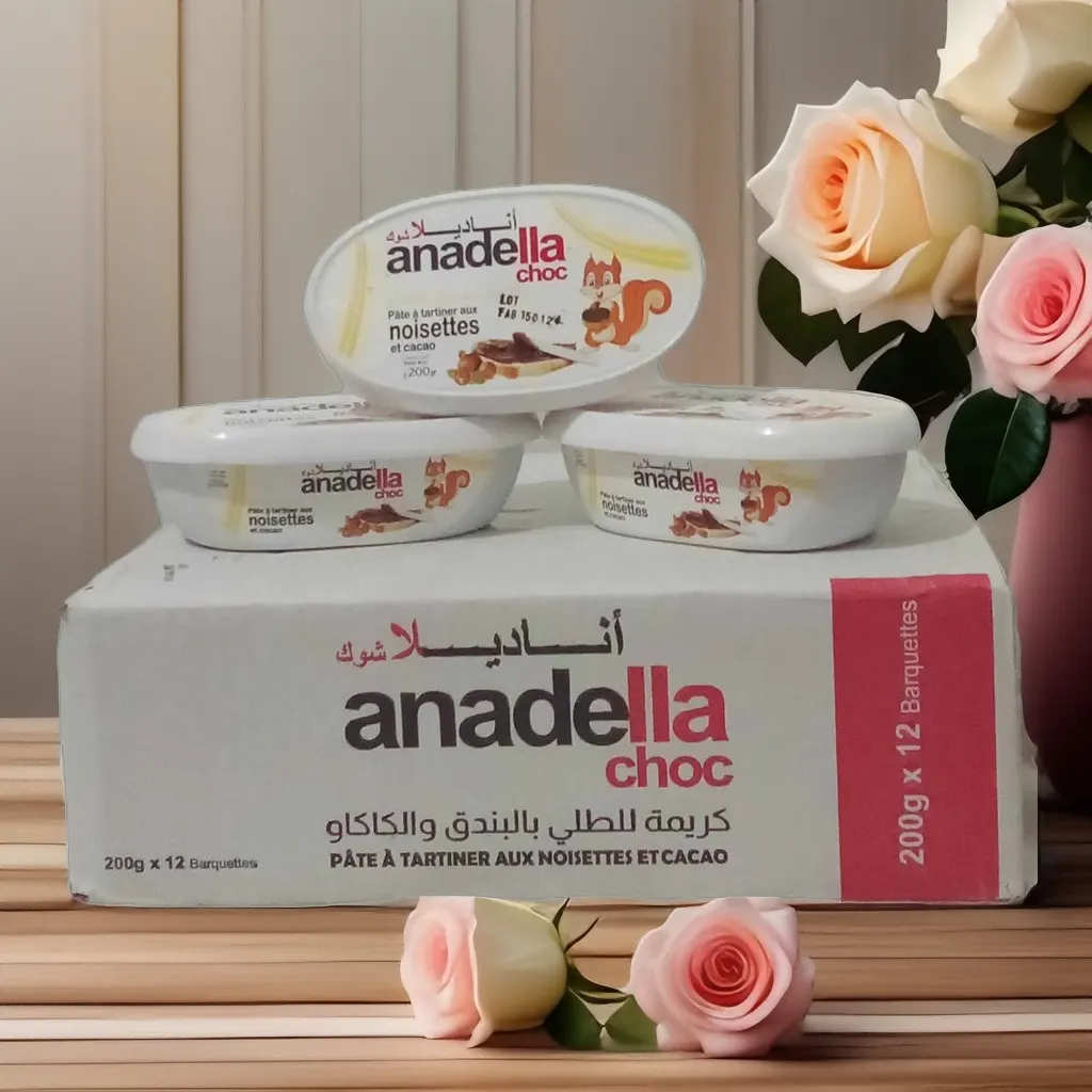  Pate Tartiner Aux Noisettes - produits sucrés pâte à tartiner aux noisettes anadella choc différentes contenances destinée aux familles et professionnels 