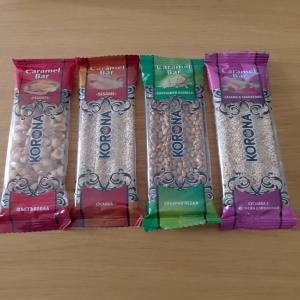  Barres Céréales - produits sucrés nous proposons des caramels bars 30gr/ 45 gr/60gr100gr de plusieurs go&ucirc;t et nombreux produits de notre marque . pour recevoir la liste des prix et notre catalogue contacter nous . 40 gr = 0.30 