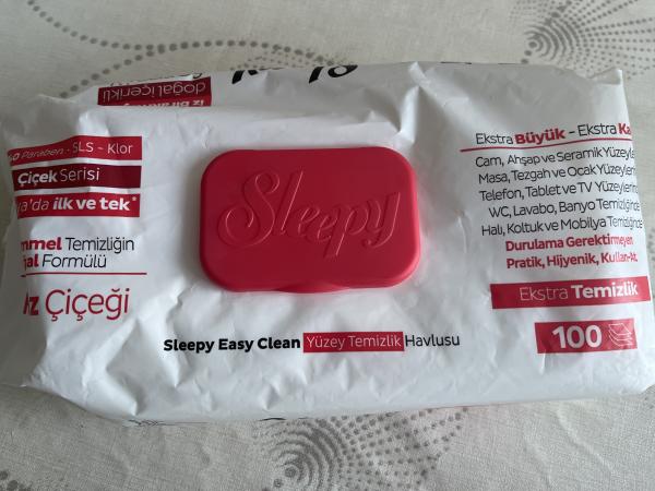  Lingettes Sleepy Désinfectantes Nettoyantes - hygiene entretien les lingettes sleepy sont en turquie une marque premiere de lingette et nettoyante toute surface sans produits toxiques nous avons différents parfum cerise fraise fruit rouge etc les limgettes ne seche pas pour plus dinformation nesiter pas a me contacter 