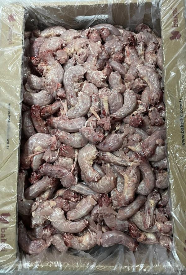  Cous De Poulet - viandes et oeufs cous de poulet sans peau congel&eacute;s carton vrac 10 kg 26 mt par conteneur 40 pieds origine turquie 650 usd/tonne cfr 