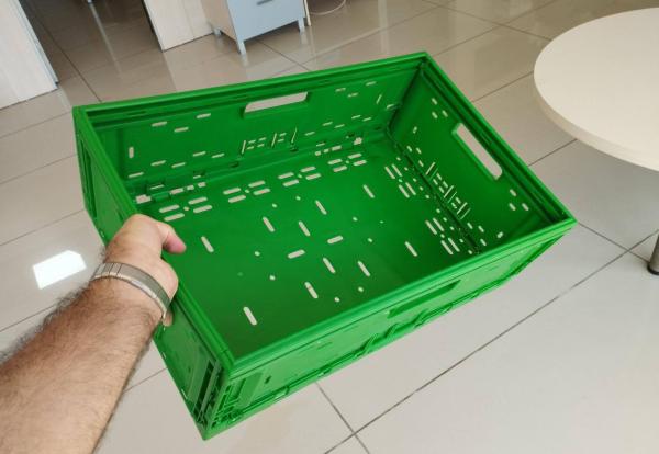  Caisse De Fruits Rabattable - conditionnement caisse de fruits rabattable dimensions 60x40x16 cm disponible en plusieurs coloris. quantit&eacute; pour un camion complet 8 976 unit&eacute;s. poids peut supporter jusqu'&agrave; 20 kg. 