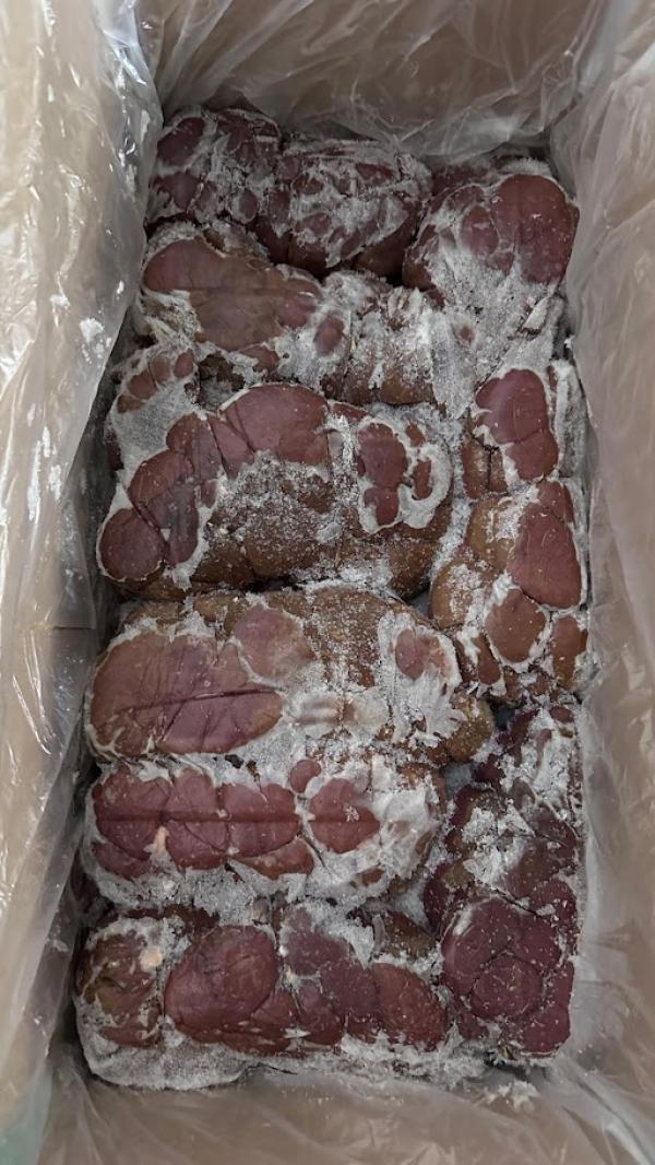  Beef Kidney - meat and eggs  10 kg bulk carton 27 28 mt in 40ft turkish origin august shipment fresh production 24 months shelf life 