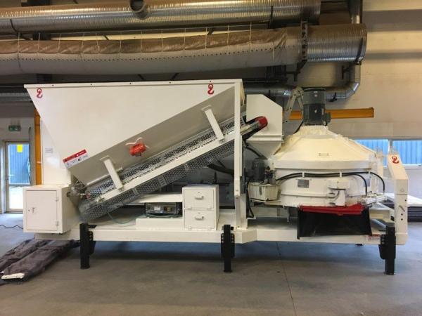  Centrale Béton Mobile K-10 - matériels machines la centrale à béton mobile (rbu)  k-10 est conçue pour la production de béton et de mélanges de béton de haute qualité. la rbu est montée sur un châssis de conteneur et peut etre transportée dans un conteneur open top de 40 pieds.-