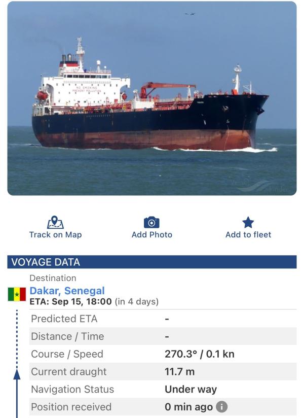  Navire De 50 000mt De Gasoil 10ppm Vers Dakar - pétrole gaz un navire 50 000 tonnes de gasoil 10ppm est en route vers dakar. il arrivera dans quelques jours. prix 590$ la tonne proc&eacute;dure block funds 
