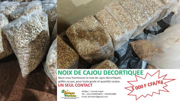  Noix De Cajou Decortiquee Et Grillee - fruits secs et graines grillées nous pouvons fournir des noix de cajou d&eacute;cortiqu&eacute;es et grill&eacute;es pour tout grade et en quantit&eacute; voulue. 5 000 € la tonne fob
