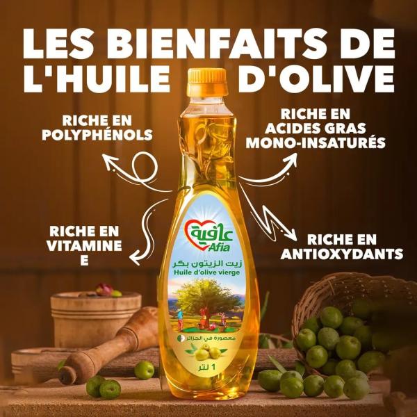  Huiles D'olive Vierge Algérienne - huiles directement issu des meilleurs vergers alg&eacute;riens d&eacute;couvrez notre huile d'olive pure et press&eacute;e &agrave; froid pour pr&eacute;server toutes ses propri&eacute;t&eacute;s naturelles et offrir un go&ucirc;t authentique et fruit&eacute;. origine alg&eacute;rie . type vierge prem