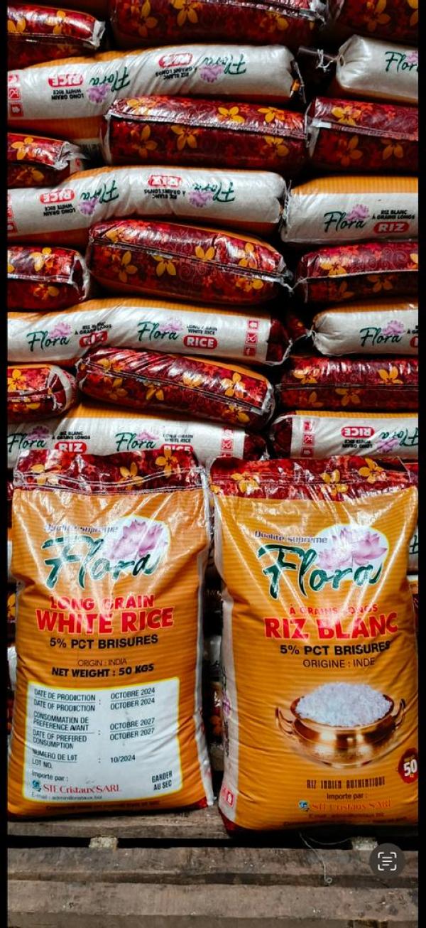  Riz De Qualité Supérieure - céréales  type de riz local / import&eacute; / brisure / parfum&eacute; / riz &eacute;tuv&eacute; / origine inde conditionnement sacs de 50 kg quantit&eacute; disponible imm&eacute;diatement 18 000 tonnes lieu exact de stockage abidjan