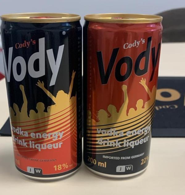  Vody 18% 22% Tropical Et Lemon 18% - boisson alcoolisée vente &agrave; la palette vody 18% 22% tropical et lemon 24x20cl cl canette (nouveau format) vente exclusivement a des professionnel (entreprises) entrep&ocirc;t 95