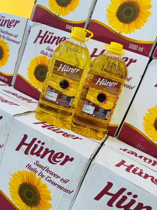  Offre Huile Tournesol Dakar - huiles disponible a dakar--huile de tournesol --carton contient 4 bouteilles de 5l--nombre de cartons- 1400--prix 23000f ttc dakar le carton--condition de vente - verser un acompte avant chargement et payer le reliquat apr&egrave;s chargement