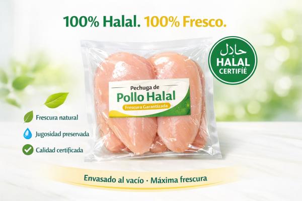  Blanc De Poulet Halal - viandes et oeufs blanc de poulet halal frais tendre et certifi&eacute; halal. conditionn&eacute; sous vide – id&eacute;al pour pros et familles. vente para palette contactez nous pour commander 