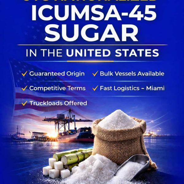  Offre De Sucre Icumsa 45 Disponible L’exp - sweet icumsa 45 sugar available in the united states brazilian icumsa 45 sugar is currently available with otg stock in the united states as well as direct shipment programs from brazil to aswp markets. volumes available up to 50 000 mt depending on the program structure with both bulk and containeri