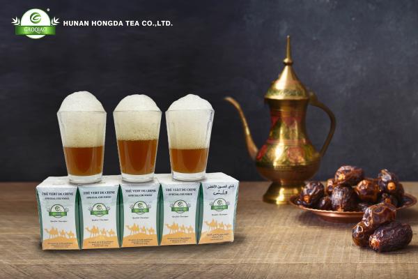  41022-5a/6a/7a Thé Du Désert Top Qualité - café cacao thé usine expert du th&eacute; du d&eacute;sert. hongda tea est focalis&eacute; sur chunmee a/6a/7a super qualit&eacute; s&eacute;lection de th&eacute; du printemps 100% naturel montagneux， qualit&eacute; emballage logo sur mesure pour importateur