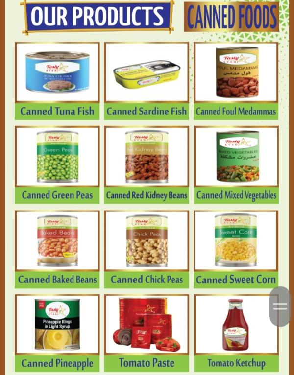  Canned Foods Produits En Conserve En Boite - conserve semi conserve canned foods available / produits en conserve en boite disponible pulses / lentilles petit poids s&eacute;same etc worldwide delivery