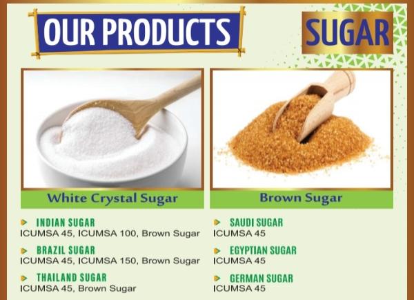  Sugar Sucre - produits sucrés white cristal sugar and brown sugar available / sucre blanc et sucre brun disponible sucre d'inde de brasil de thailand d'egypte d'arabie saoudite disponble worldwide delivery / livraison partout