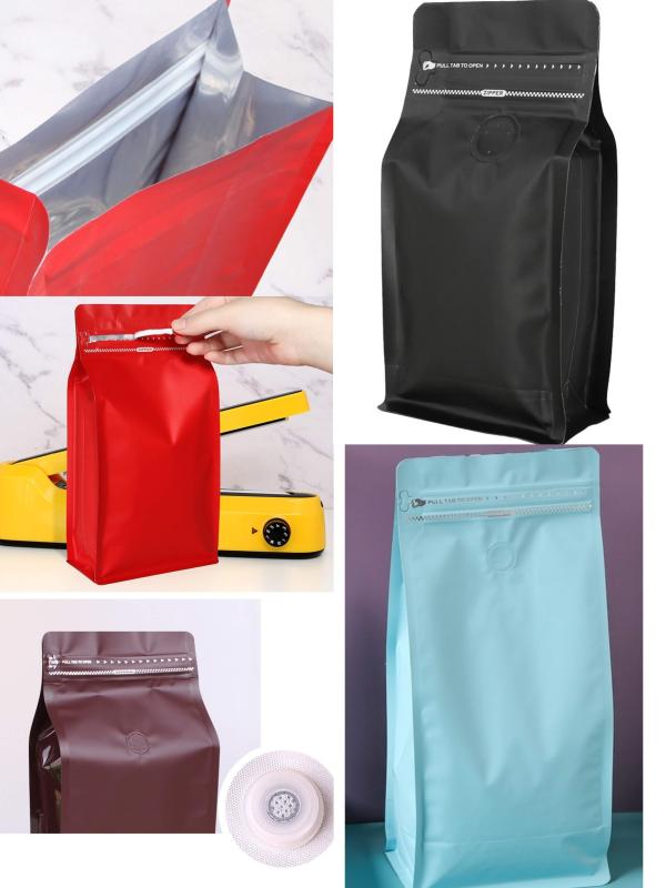  Fabricant Sachets Alu Zip Alimentaire - conditionnement fabricant de sachets alimentaires haut de gamme huit c&ocirc;t&eacute;s scell&eacute;s fond plat stand up compos&eacute; de plusieurs &eacute;paisseurs (bopp/vmpet/pe) &eacute;paisseur totale des deux faces 280 microns fermeture zip mod&egrave;le t sur un c&ocirc;t&eacute; ouverture simplifi&e
