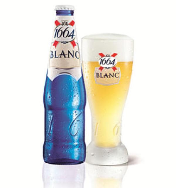  Kronenbourg 1664 Blanc 25cl Bouteille - boisson alcoolisée 1664 12x25cl blanc bouteille produit fran&ccedil;ais palette de 217 pack dlu longue autre produits disponible 1664 25cl blonde 1664 50cl canette 1664 65cl bouteille