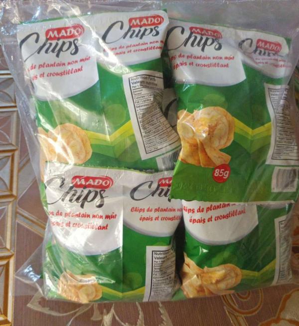  Chips De Plantain Salés - autres entreprise agroalimentaire qui produit et commercialise des produits tels que les chips de plantain sal&eacute;s le miel le beurre et la poudre de cacao. besoin de partenaires gagnant gagnant pour la distribution des ces produits.