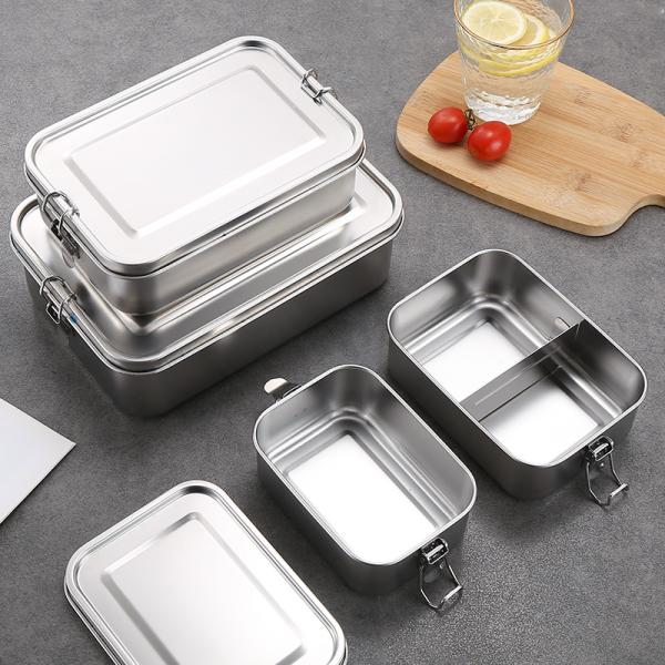  Boîte Repas Pique-nique En Acier Inox 304 - conditionnement fabricant de lunch box bo&icirc;te &agrave; repas bo&icirc;te &agrave; pique nique en acier inox 304 100% &eacute;tanche lunch boxes professionnelles en acier inox 304 alimentaire du snack (550ml) au format familial (2400ml). syst&egrave;me d'&eacute;tanch&eacute;it&eacute; brevet&eacute; joint