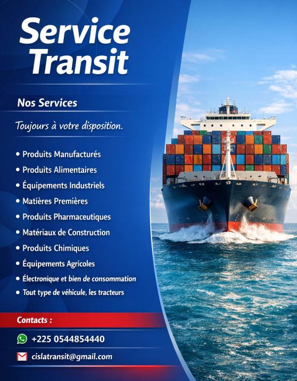  Transitaire - autres services de transit import export en c&ocirc;te d'ivoire. si vous cherchez un transitaire pour vos op&eacute;rations de transit d&eacute;douanement et transport veillez nous contacter.