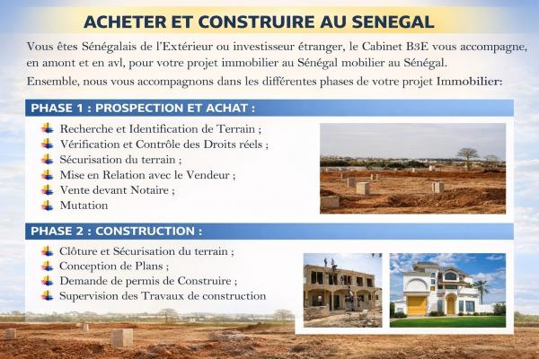  Investir Au Senegal - Investissement capitaux acheter et construire au senegal vous s&eacute;n&eacute;galais de la diaspora ou investisseur etranger le cabinet b3e vous accompagne en amont et en aval pour la r&eacute;alisation de votre projet immobilier au s&eacute;n&eacute;gal. ensemble nous vous accompagnons dans les diff&eacute;rentes 