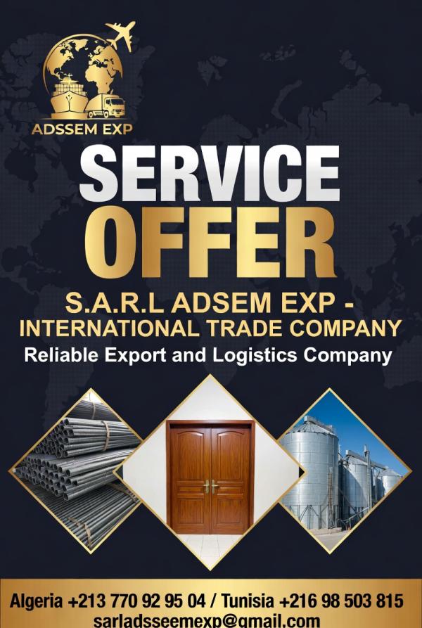  Fournisseur De Tous Produits Construction - cement building trust and guaranteeing quality for european buyers at adssem exp we understand that trust is not just a value   it is our number one product. as an algerian b2b export company specializing in construction materials (excluding energy and natural resources) we have built our entire model ar