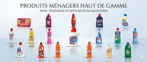  Détergent - hygiene entretien  nous sommes une soci&eacute;t&eacute; alg&eacute;rienne sp&eacute;cialis&eacute;e dans l’exportation de produits de nettoyage et d’hygi&egrave;ne. nous proposons une large gamme en grandes quantit&eacute;s avec des marques reconnues telles que life aigle amir lina et d’autres. n’h&eac