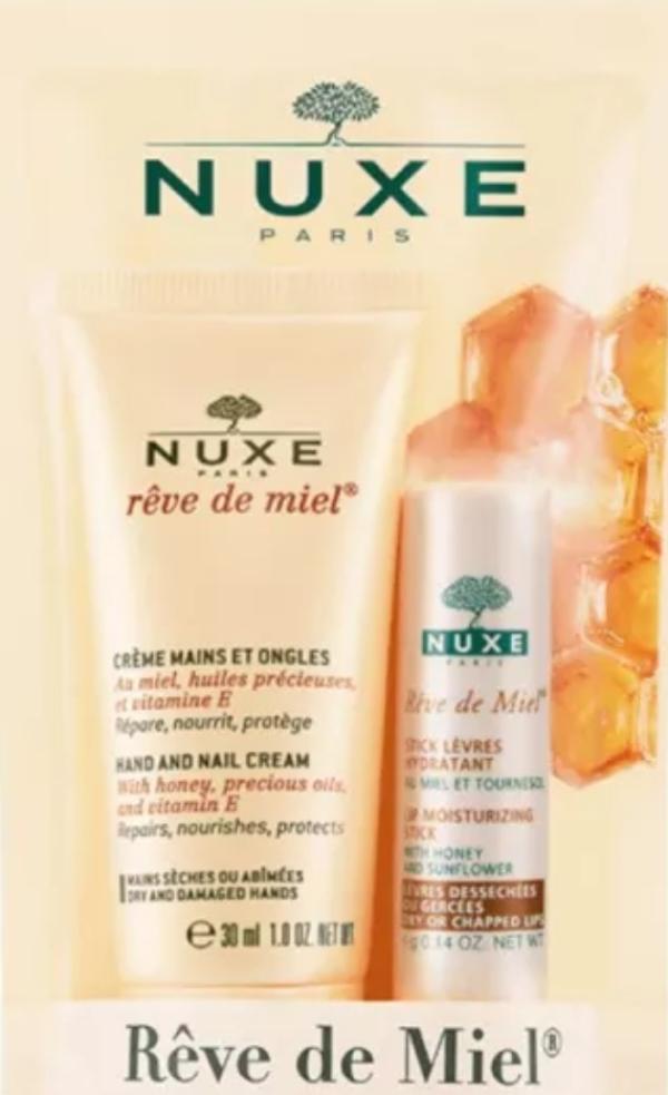  Cosmetique Nuxe Grand Stock - hygiene entretien vente grand stock cosmetique de la marque nuxe. uniquement en grande quantites pour distributeurs et exportateurs. plusieurs references de la marque nuxe en liquidation avec date de peremption moyenne et courte tel que  reve de miel creme mains et ongles 50ml  reve de miel stick levres