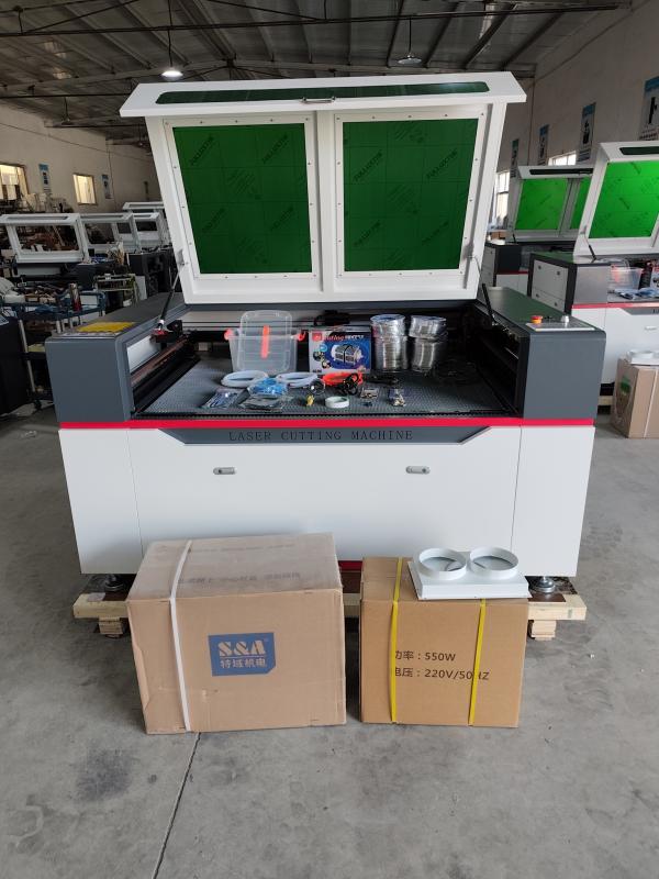  Co2 Laser - other working table 1600*1000 double head laser power yl co2 laser tube 180w ; normal laser head only for nonmetal work; water chiller cw 5202;taiwan rail control system rd 8445 motor&drive stepper motor and driver. air pump 550w airpump; applicable material acrylic crytal glass leather mdf paper 