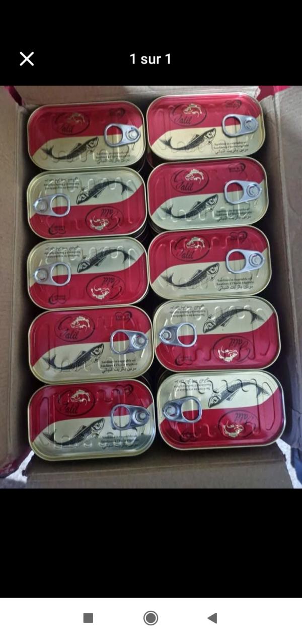  Sardines En Conserve - conserve semi conserve soci&eacute;t&eacute; d'exportation bas&eacute; sur agadir maroc met &agrave; votre disposition des bo&icirc;tes de conserve de sardines pret &agrave; l'export commande minimale un tc de 3250 cartons de 50 bo&icirc;tes au huile v&eacute;g&eacute;tale &agrave; la source tomate au pimenter veuille