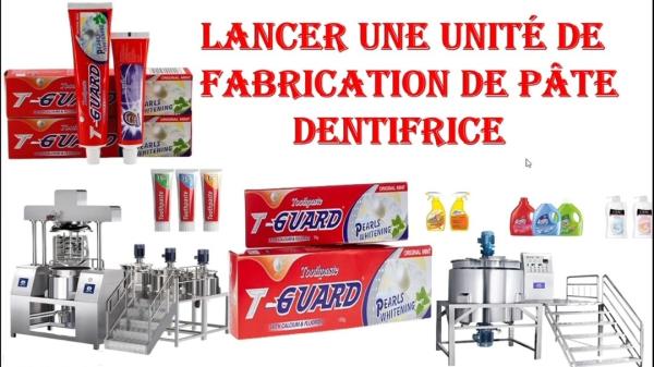  Créez Une Unité De Fabrication De Dentifrice - conseil et formation la fabrication de p&acirc;te de dentifrice est un business tr&egrave;s lucratif. chaque foyer a besoin de dentifrice. imaginez que dans votre pays la dentifrice est souvent import&eacute;e et qu'avec votre usine vous prenez une part du march&eacute;. c'est vraiment un bon business. .afin de vo