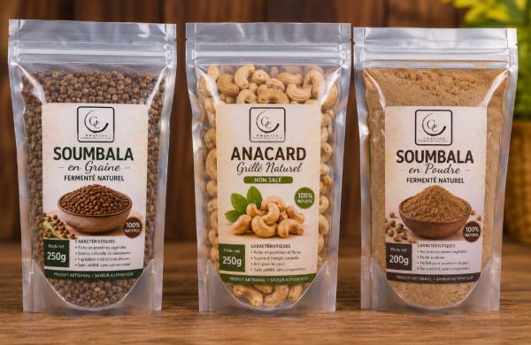  Soumbala En Graine Et En Poudre ,anacard Sec - fruits secs et graines grillées grossiste en produits locaux nous recherchons des clients et distributeurs pour &eacute;tendre notre r&eacute;seau de vente. nous fournissons du soumbala authentique sous forme de graines et de poudre fine id&eacute;al pour l'assaisonnement ainsi que des amandes d'anacarde s&eacute;ch&eacute;es