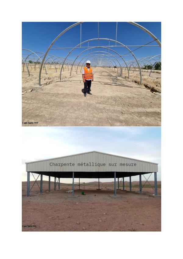  Serres Agricoles, Charpente Métallique - autres nous mettons &agrave; votre disposition notre savoir faire dans le domaine de la construction m&eacute;tallique   serres mara&icirc;ch&egrave;res serres photovoltaïques serres tunnels et serres multi chapelles.   b&acirc;timents d'&eacute;levage avicole avec couverture en verre plastique ou