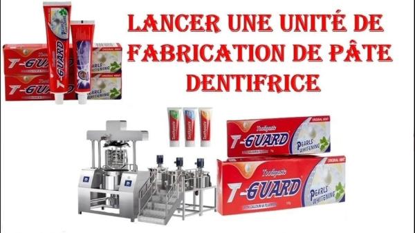  Créez Une Unité De Fabrication De Dentifrice - conseil et formation la fabrication de p&acirc;te de dentifrice est un business tr&egrave;s lucratif. chaque foyer a besoin de dentifrice. imaginez que dans votre pays la dentifrice est souvent import&eacute;e et qu'avec votre usine vous prenez une part du march&eacute;. c'est vraiment un bon business. .afin de vo