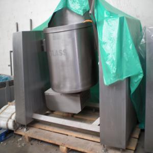  Amasadora Mezcladora Glass Vsm/f 600 - matériels machines - motor de 52.2 kw,  16 rpm - brazo de mezcla y masaje - fabricado completamente en acero inoxidable. de alta calidad - anillo montado en la parte superior de l maquina para evitar que el producto caiga fuera durante el funcionamiento de la máquina. - inclinador automático del tambor motorizado con e