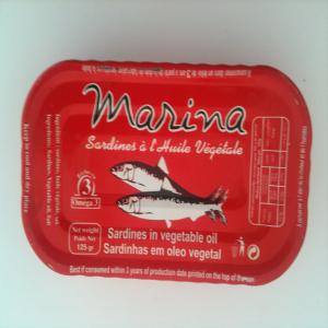  Sardine Marina De La Tunisie - conserve semi conserve sardine marina d'origine tunisien de bonne qualit&eacute; --boite rouge de 125g --50 boites / carton--3200 carton / 20  pieds conteneur--d&eacute;lai de livraison 30 jours--dur&eacute;e de vie du produits 3 ans apr&egrave;s la date de production--origine tunisie-- les prix sont exceptionnel --merci 