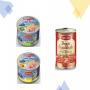tomato paste and solid tuna