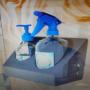Distributeurs  de liquides desinfectants - postes