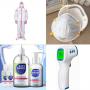vente masque thermometre gant nitrile gant vinyle