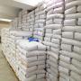 quantit&eacute; importante du lait en poudre disponible