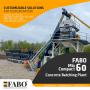  FABO CENTRALE A BETON COMPACT DE 60 M3/H NOUVEAU